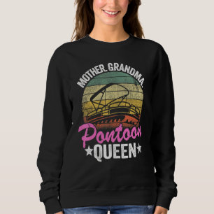 Sjö Life Women Mamma Mor Grandma Pontoon Queen 6 T Shirt