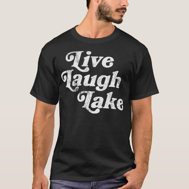 Sjö    LifeLive Laugh Sjö T Shirt (Framsida)