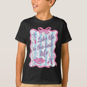 Sjö Liv är det Bästa Livet Paddlar Serenitet T Shirt