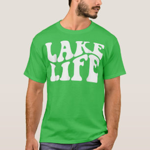 Sjö Liv Sjö Fru Vågig Retro Sällskapsresa T Shirt