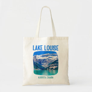 Sjö Louise Alberta Kanada Tygkasse