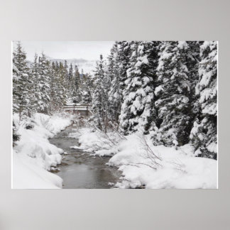 Sjö Louise, Banff, Alberta Kanada Poster