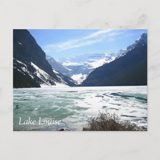 Sjö Louise, Banff, Alberta, Kanada Vykort (Framsida)