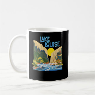 Sjö Louise Banff National Park Alberta Kanada Kaffemugg