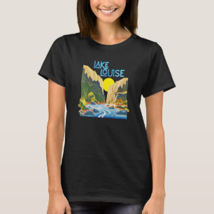 Sjö Louise Banff National Park Alberta Kanada T Shirt