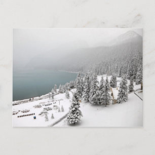 Sjö Louise Banff National Park, Kanada Postcard Vykort