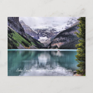 Sjö Louise Banff nationalpark Alberta Postcard Vykort
