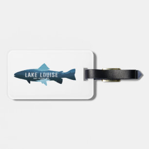 Sjö Louise Banff nationalpark Fish Bagagebricka