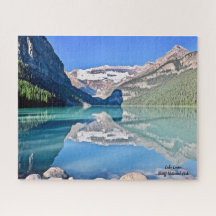 Sjö Louise Banff nationalpark Jigszle Puzzle