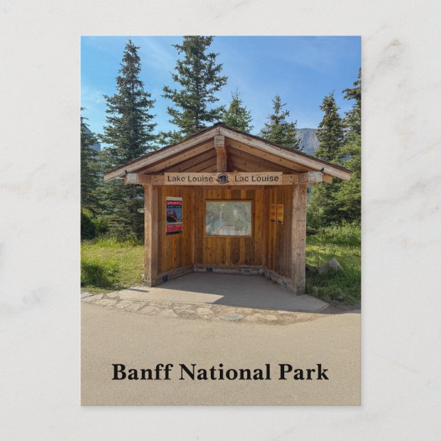Sjö Louise i Banff Canada Helg Vykort (Framsida)