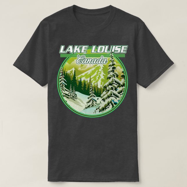 Sjö Louise Kanada T Shirt (Design framsida)
