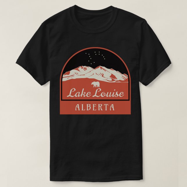 Sjö Louise ski Alberta 1 T Shirt (Design framsida)
