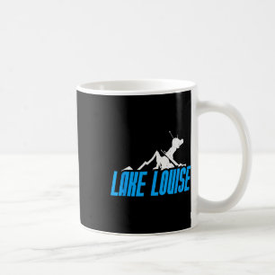 Sjö Louise Skiing Snowboarding Canada Resort Dist Kaffemugg