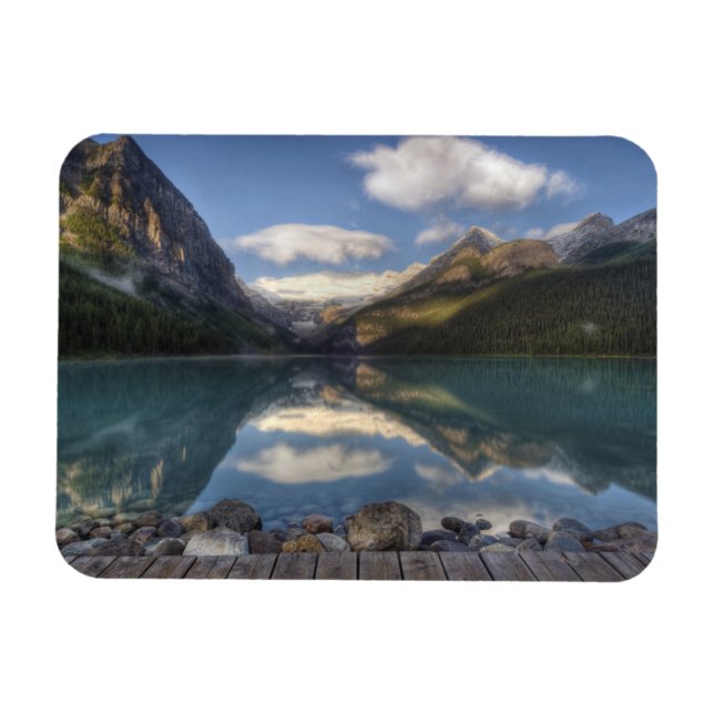 Sjö Louise vid soluppgången, Banff nationalpark, Magnet (Horisontell)