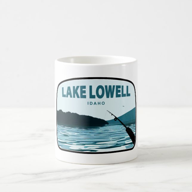 Sjö Lowell Idaho Fishing Rod Kaffemugg (Center)