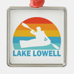 Sjö Lowell Idaho Kayak Julgransprydnad Metall
