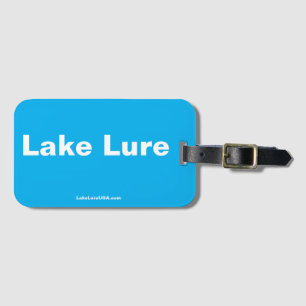 Sjö Lure Azure-resagetagg Bagagebricka