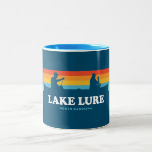 Sjö Lure North Carolina Canoe Två-Tonad Mugg