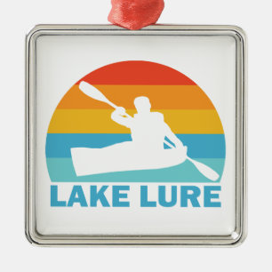 Sjö Lure North Carolina Kayak Julgransprydnad Metall