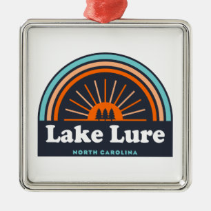 Sjö Lure North Carolina Rainbow Julgransprydnad Metall