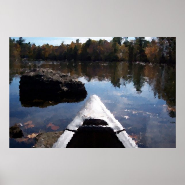 Sjö (M) Poster (Framsidan)