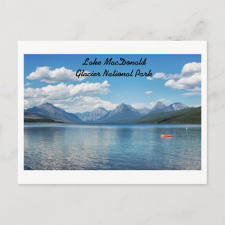 Sjö Macdonald, Glacier nationalpark Vykort