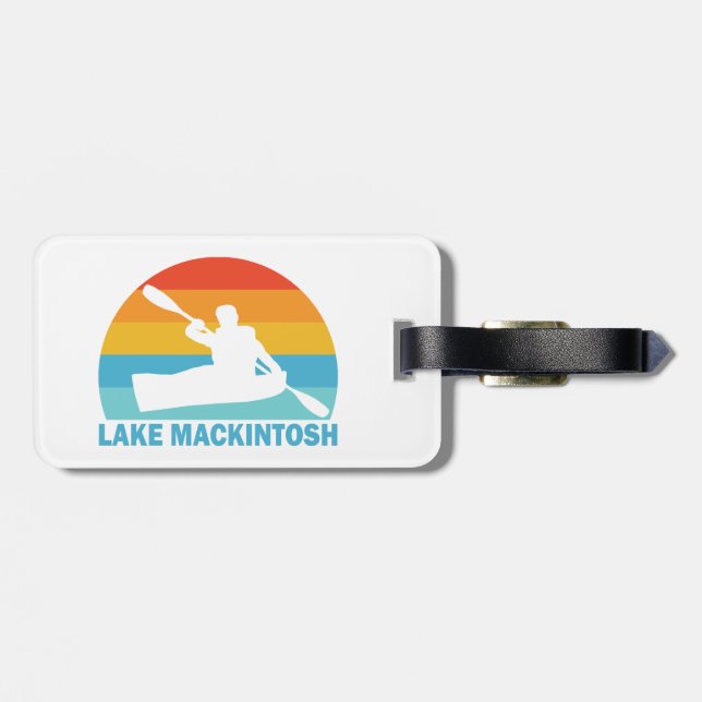Sjö Mackintosh North Carolina Kayak Bagagebricka (Baksida Vågrät)