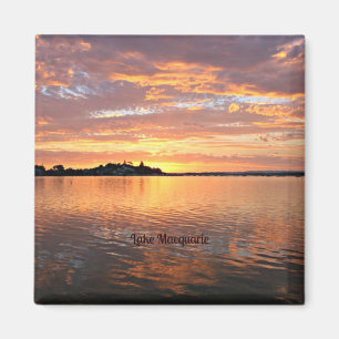 Sjö Macquarie, New South Wales, Australien Magnet