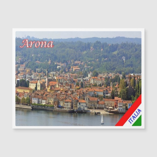 Sjö Maggiore - Arona - (Framsida)