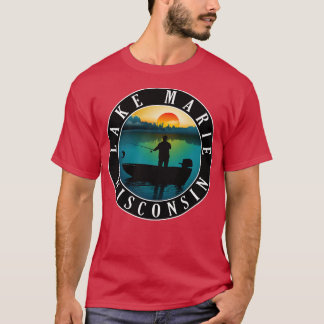 Sjö Marie Wisconsin Fishing T Shirt