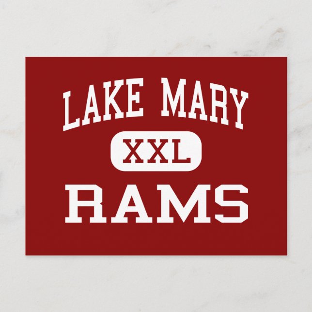 Sjö Mary - Rams - High School - Sjö Mary Florida Vykort (Framsida)