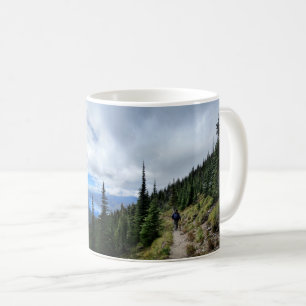 Sjö McDonald från Mt Brown - Glacier National Park Kaffemugg