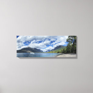 Sjö McDonald - glaciärnationalpark Canvastryck