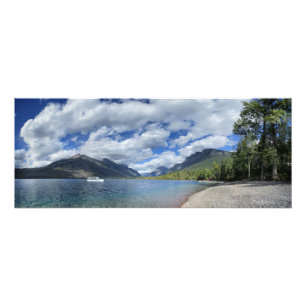 Sjö McDonald - Glacier National Park Fototryck