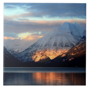 Sjö McDonald, Glacier National Park Kakelplatta