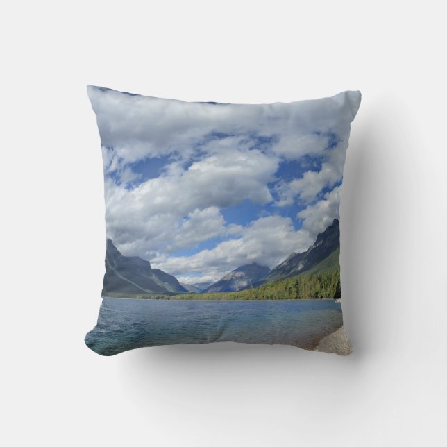 Sjö McDonald - Glacier National Park Kudde (Framsida)
