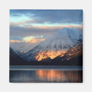 Sjö McDonald, Glacier National Park Magnet