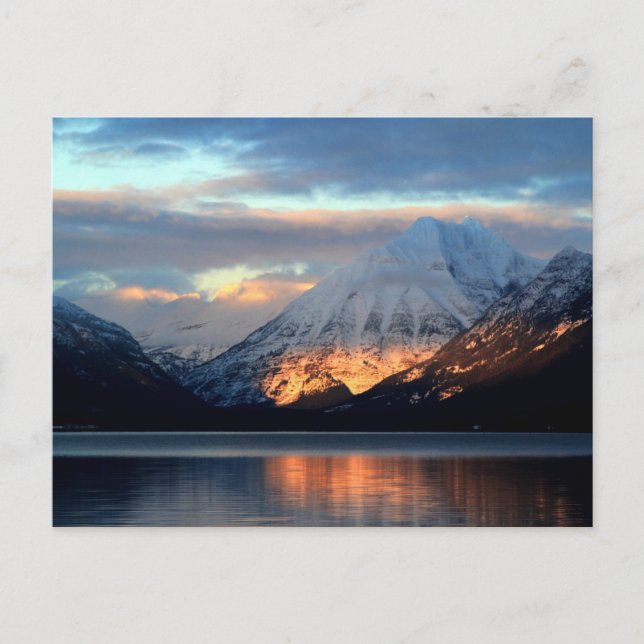 Sjö McDonald, Glacier National Park Vykort (Framsida)