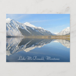 Sjö McDonald, Montana Postcard Keepsak Vykort