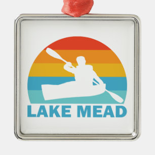 Sjö Mead Nevada Arizona Kayak Julgransprydnad Metall