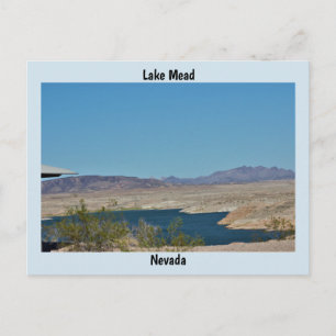 Sjö Mead Nevada Vykort