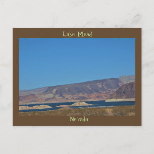 Sjö Mead Nevada Vykort