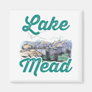 Sjö Mead Souvenir Hoover Dam Magnet