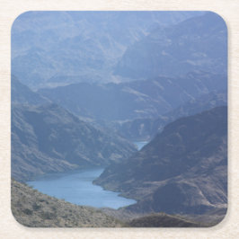 Sjö Meade Drink Underlägg Papper Kvadrat