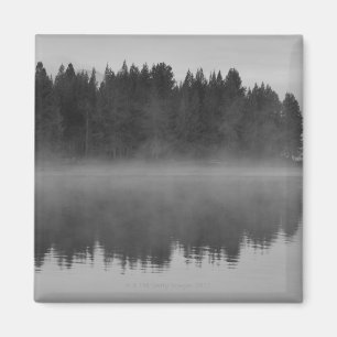 Sjö med dimma, Oregon Magnet
