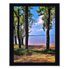 Sjö Mendota från Picnic Point Fototryck