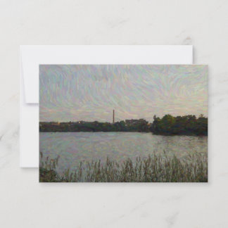 Sjö Menomin Anteckningskort