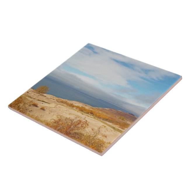’SJÖ MICHIGAN AT SLEEPING BAR DUNES’ KAKELPLATTA (Sidan)