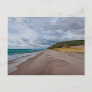 Sjö Michigan Beach Vykort
