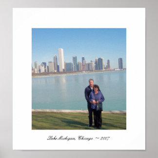 Sjö Michigan, Chicago ~ 2007 Poster